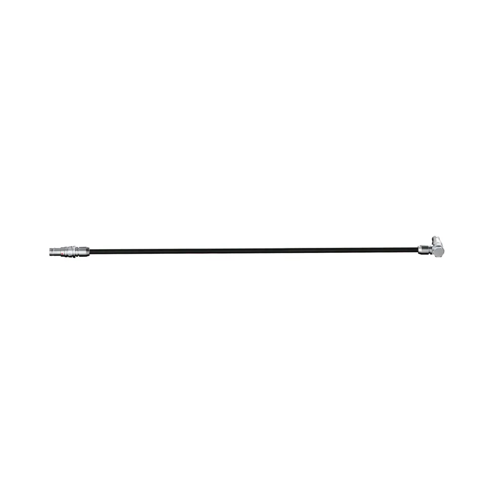 Wooden Camera EXT Cable (12-pin 0B RA Male to 12-pin 0B Straight Male, 12in)