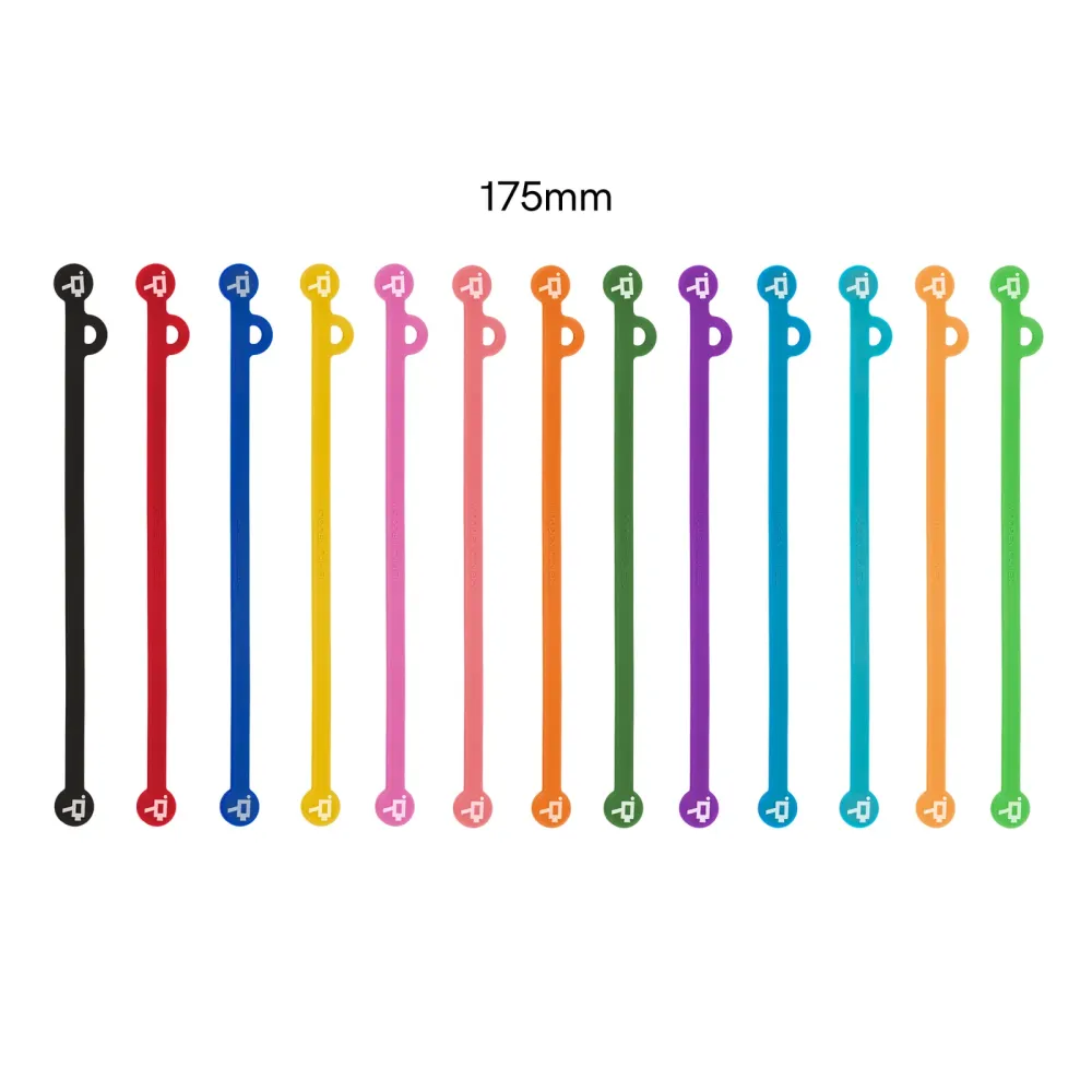 Wooden Camera Cine Mag Ties - Red - 105mm