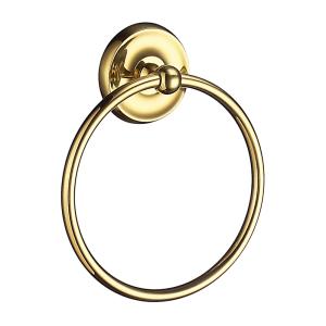 Towel Ring Villa Polished Brass Smedbo V244