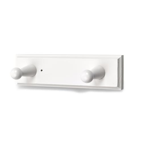 Handdukshängare, 2-Krok, 775-2,150mm, Vit, Habo 43729