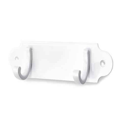 Handdukshängare 1803-2 Krok, 160x45mm, Vit, Habo 81406