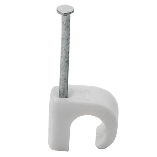 Kabelholder TC 14-20mm Rund Hvid 10stk Gelia