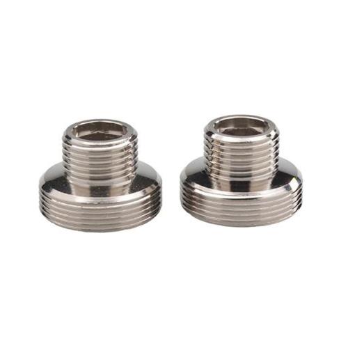 Övergångsnippel M26xR15 Förkromad 2st Trio Perfekta