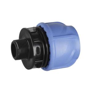 PEM Coupling Polypropylene Straight External Thread 25mmxG20 Plastic Gelia