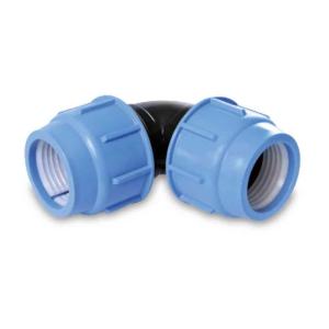 PEM Coupling Polypropylene Angle 16mm Plastic Gelia