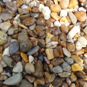 Dansk Søsten Dekorationssten Gul Melamin 16-32mm 300kg