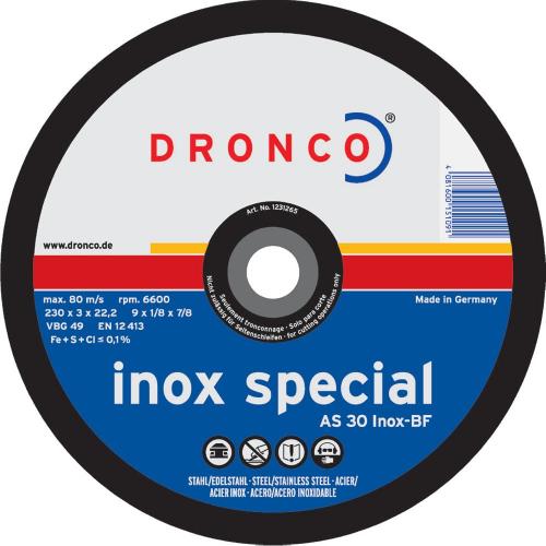 Cutting Disc 180x2.2x22.2mm Dronco