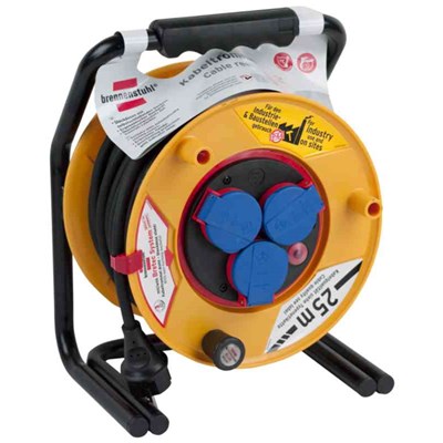 Kabelvinda RDOE 40m 3G1.5 Anti Twist Brobusta IP44 Brennenstuhl