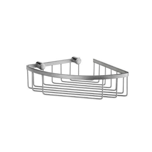Corner Shower Basket Sideline Brushed Chrome Smedbo DS2021
