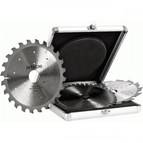 Sågklinga Hikoki165MM Sats Om 3ST  14 / 24 / 40 Tänder 30mm Hål