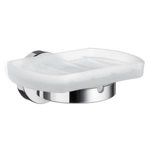 Soap Dish Smedbo Home HK342 Chrome/Frosted Glass