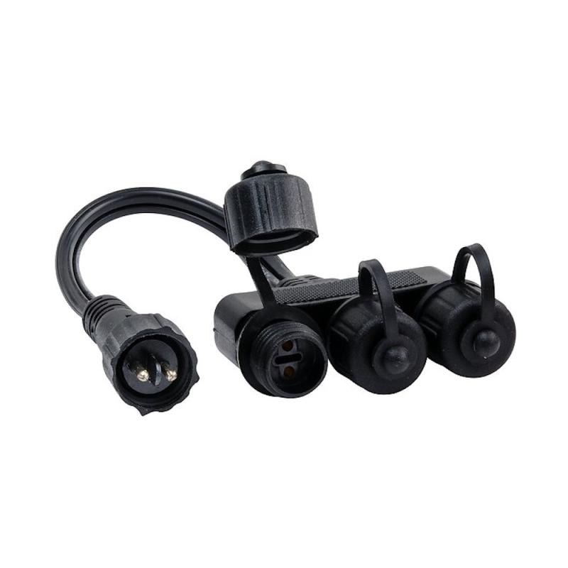 Kabelförgrening Med 3 Uttag Garden Lights