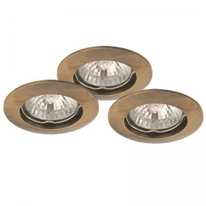 Downlight Set MD 64S 230V Antique Brass, Malmbergs 7466553