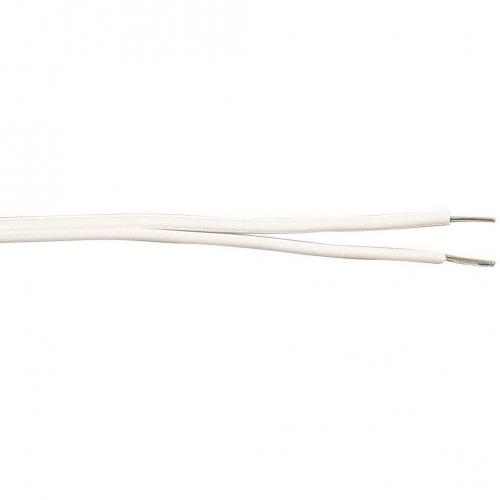 Cable Eku 2x0.7mm², 10m, 60V, White, Malmbergs 99006018