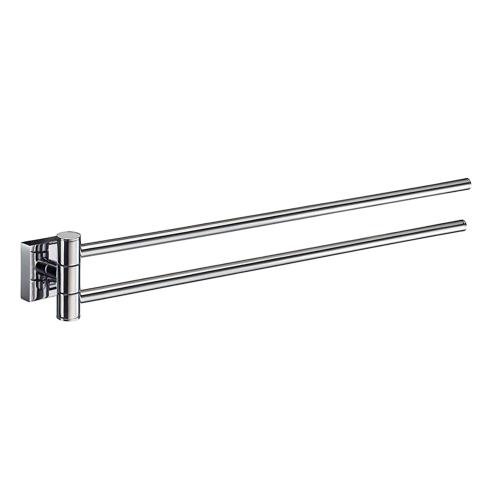 Svängbar Dubbel Handduksstång House 440mm Polerad Krom Smedbo RK326