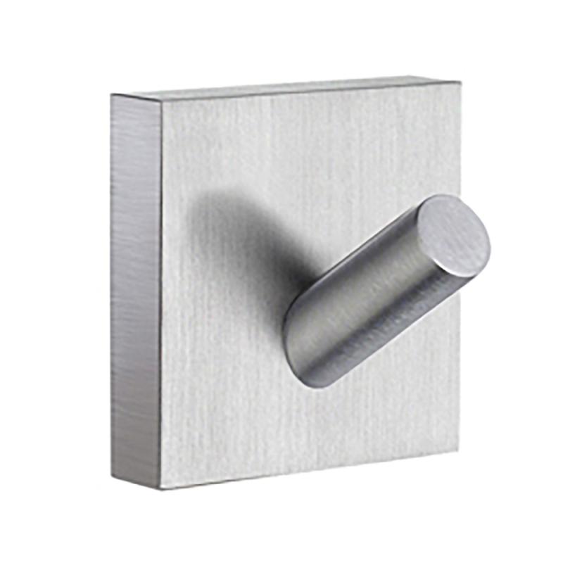 Enkelkrok House 45x45mm Borstad Krom Smedbo RS355