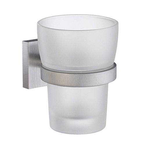 Toothbrush Holder House 98mm Brushed Chrome Smedbo RK343