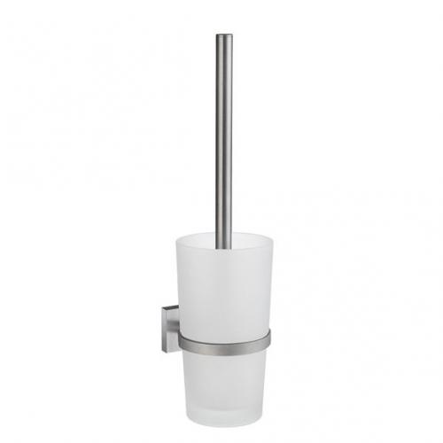 Toilet Brush For Wall Mounting House Brushed Chrome Smedbo RS333