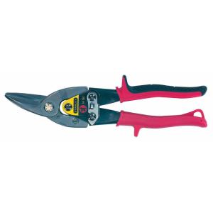 Sheet Metal Shears Left Cutting 255mm Red Stanley