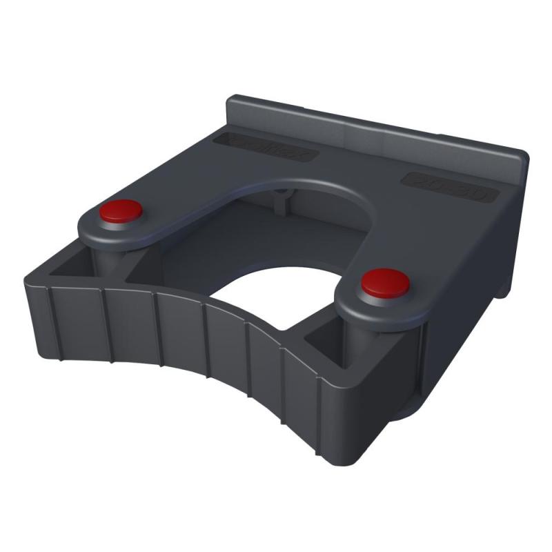 Redskapshållare 20-30mm Svart/Röd Toolflex