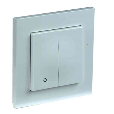 STRÖMBRYTARE ELKO PLUS 2+1POL VIT