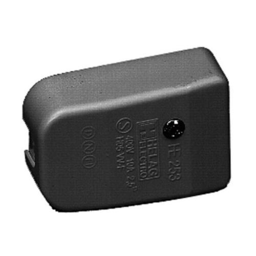 Förgreningsbox 3-Vägs Jordad IP20 Svart Gelia