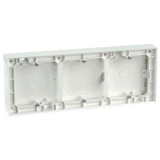 Elko Plus förhöjningsram3F 20mm Vit