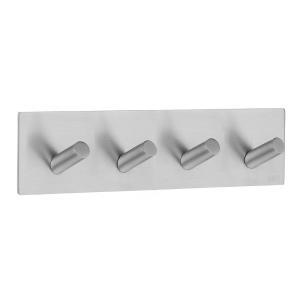 Square Hook Angular Matt Chrome - B1096