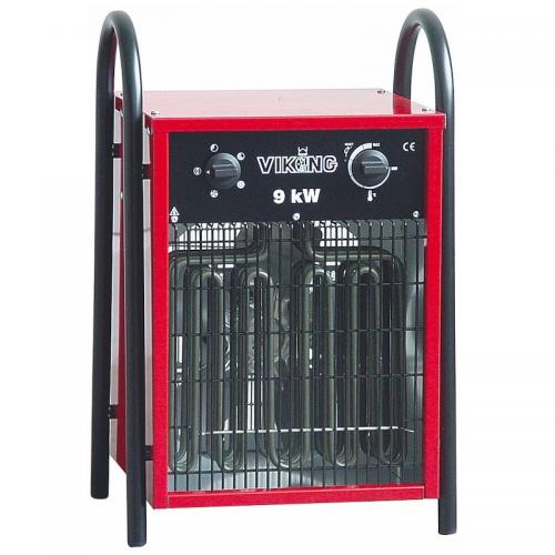 Värmefläkt, Byggfläkt Stativ 9kW, 400V, IP44 Bygg-ström