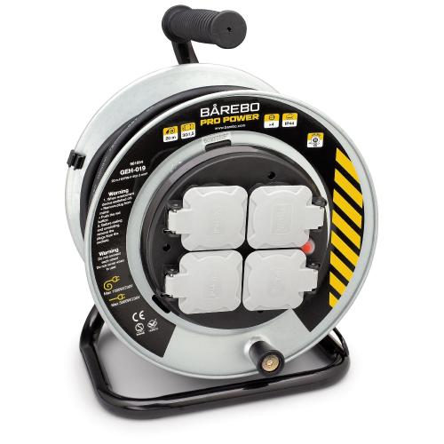 Kabelvinda 20m H07RN-F Anti-Twist 3G1,5 Bårebo