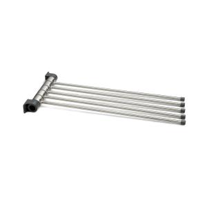 Towel Hanger, 5-Arm, Stainless, Habo 63287