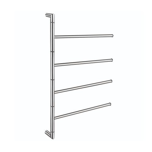 Towel Bar 4-Arm Outline Lite Polished Stainless Steel Smedbo FK634