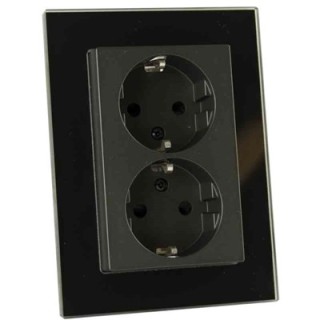 VÄGGUTTAG 2-VÄGS JORD ANT GLAS