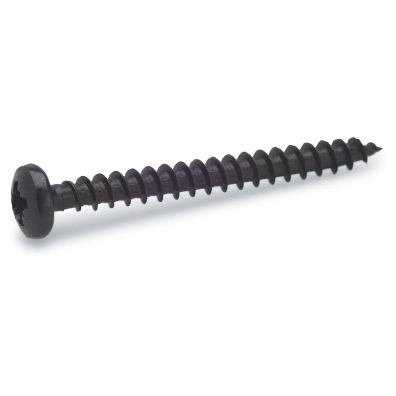 Träskruv RXH 5,0x40mm Svart 5st Fast 280941