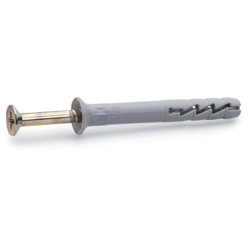 Sømprop 5x50mm Gul 100stk Fast 287435