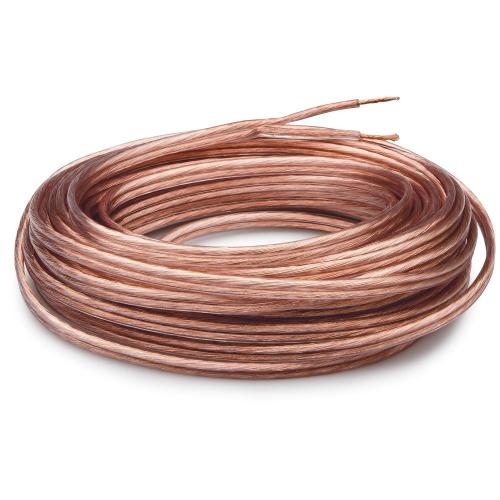 HÖGTALARKABEL TRANSPAR 2X0,75