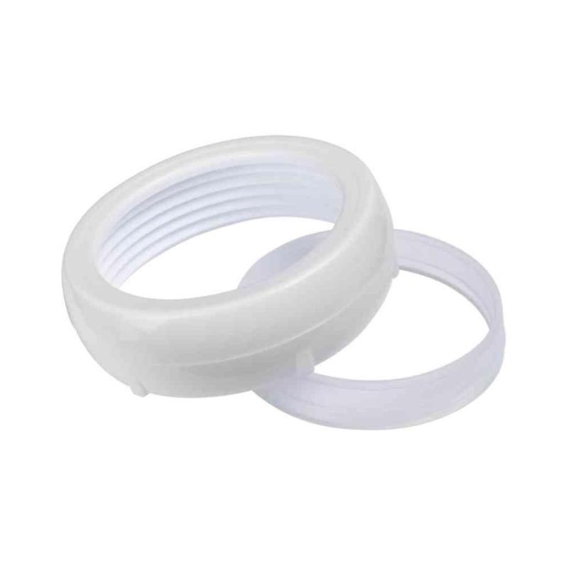 Kona Och Mutter 40mm För Vattenlås Faluplast