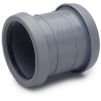 Dubbelmuff PP Nordisk 75mm Terana