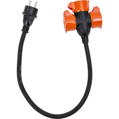 GRENUTTAG 3-V JORD 3G2,5 IP44 0,5M