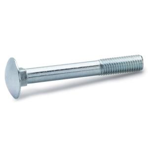 Carriage Bolt 4.6 FZB M6x75mm 50pcs