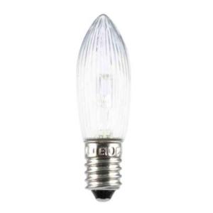 Julelampe Toplampe LED 0,2W 10-55V E10 Blister Klar 7stk, Gelia
