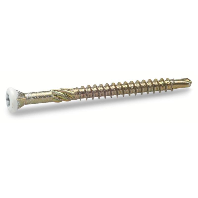 Golv/Listskruv 3,2 250st, Fast (60mm, Vit)