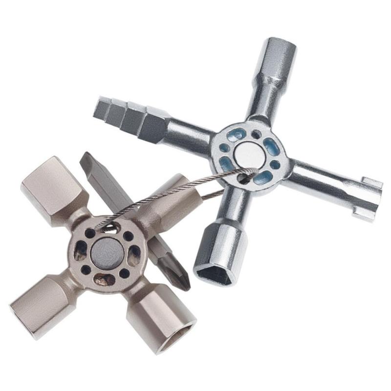 ​Vaktmästarnyckel Twin Key Knipex 22 funktioner
