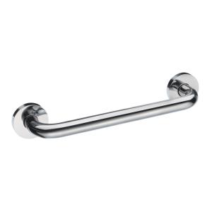 Bathtub Handle Curved Model Short Polished Stainless Steel Smedbo FK806