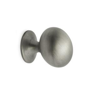 Knob Victor, Brushed Pewter, Habo 100141