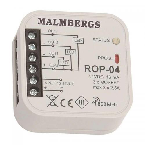 Trådlös Mottagare, 868,32Mhz, Malmbergs 9917006