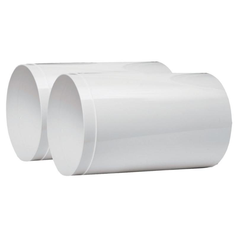 Väggrör Ø100mm, 150mm, 2st, Pax