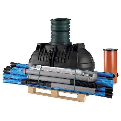 Slamavskiljare Terana 2M3 Inkl. Infiltrationspaket - 373368