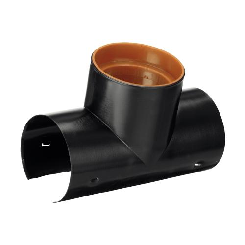 Grenrör Dränering 90-80/65-63mm Polyeten Terana