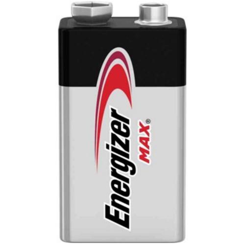 Batteri, 9V alkaliskt, Energizer Max 10år